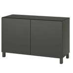 IKEA Besta 59518878 Koyu Gri Dolap