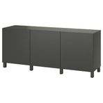IKEA Besta 89508057 Koyu Gri Dolap