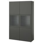 IKEA Besta 89508137 Koyu Gri Dolap
