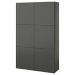 IKEA Besta 89508142 Koyu Gri Dolap