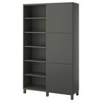 IKEA Besta 99508146 Koyu Gri Dolap