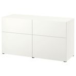 IKEA BESTA dolap kombinasyonu beyaz - 49412636