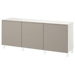 IKEA BESTA dolap kombinasyonu beyaz-bej - 89569338