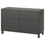 IKEA BESTA dolap kombinasyonu koyu gri - 99508052
