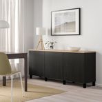 IKEA BESTA dolap kombinasyonu siyah - 89419075