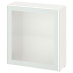 IKEA BESTA dolap ünitesi beyaz-buzlu cam - 69489106