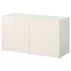 IKEA BESTA dolap ünitesi parlak cila-beyaz - 59047406