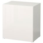 IKEA BESTA dolap ünitesi parlak cila-beyaz - 79046905
