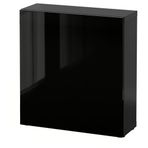 IKEA BESTA dolap ünitesi venge-parlak cila-siyah - 59046831