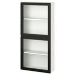 IKEA BESTA duvar dolabı beyaz-antrasit - 49575505