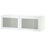 IKEA BESTA duvar dolabı beyaz-buzlu cam - 69489229