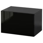 IKEA BESTA duvar dolabı venge-parlak cila-siyah - 49429694