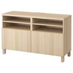 IKEA BESTA tv sehpası ağartılmış meşe görünümlü - 69068337