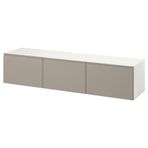 IKEA BESTA tv sehpası beyaz-bej - 19569332
