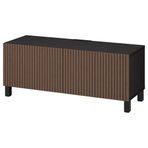 IKEA BESTA tv sehpası venge-kahverengi meşe kaplama - 79419896