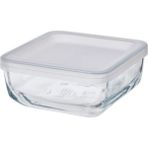 Ikea Bestamma Kapaklı Saklama Kabı Cam 500 ml - Beyaz - Şeffaf