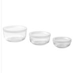 Ikea Bestamma Saklama Kabı Seti Cam