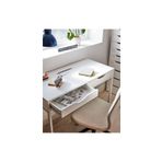 IKEA Beyaz 100x48 Cm Sade Ve Akıllı Tasarım Çalışma Masası