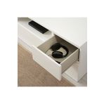 IKEA beyaz 160x48 cm pratik modern tasarım tv sehpası