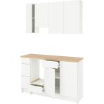 IKEA Beyaz Çok Amaçlı Mutfak Dolabı 220X61X220 cm