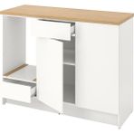 IKEA Beyaz Dayanıklı Mutfak Dolabı 180 cm