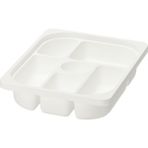 IKEA Beyaz Dayanıklı Saklama Kutusu 42X30X5 cm Oyuncak Düzenleyici Çocuk Odası