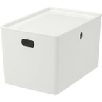 IKEA Beyaz Fonksiyonel Kapaklı Kutu 37X54X21 cm