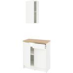 IKEA Beyaz Kullanışlı Mutfak Dolabı 120X61X220 cm