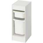 IKEA Beyaz Kullanışlı Saklama Ünitesi 34X44X56 cm Çocuk Odası Oyuncak Dolabı Düzenleyici