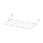 IKEA Beyaz Metal 77 cm Balkon Ray Kapı Üstü Çamaşır Askısı 1 Adet Kaymaz Tasarım