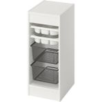 IKEA Beyaz Modern Saklama Ünitesi 34X44X56 cm Çocuk Odası Oyuncak Dolabı Düzenleyici
