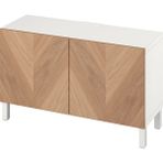 IKEA Beyaz Modern Tv Ünitesi 120X42X48 cm