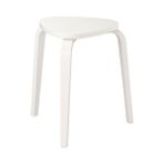 IKEA Beyaz Renk Tabure 42X48X45 cm Huş Ağacı Tabure-Sandalye Tekli - YOK