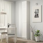 IKEA BILLY kapaklı kitaplık beyaz - 99424830