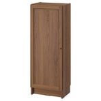 IKEA BILLY kapaklı kitaplık kahverengi ceviz görünüm - 49483290