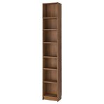 IKEA BILLY kitaplık kahverengi ceviz görünüm - 09581891