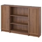 IKEA BILLY kitaplık kahverengi ceviz görünüm - 59483591