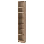 IKEA BILLY kitaplık meşe görünümlü - 59581884