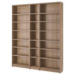IKEA BILLY kitaplık meşe görünümlü - 89483537