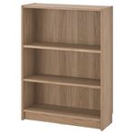 IKEA BILLY kitaplık meşe görünümlü - 90477385