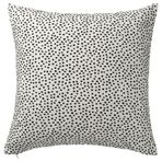 IKEA BJÖRKGRAMAL kırlent kılıfı beyaz-siyah - 40599619