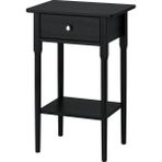 Ikea Blastasen Komodin 50X37X76 cm - Siyah, Ahşap Yapısıyla Yatak Odanıza Zarafet ve Düzen Getirir