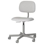 IKEA BLECKBERGET çalışma sandalyesi klovsta beyaz-gri - 80573269