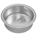 IKEA BOHOLMEN/LILLVIKEN tek gözlü eviye paslanmaz çelik - 79157494