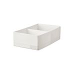 IKEA Bölmeli Çekmece İçi Düzenleyici Ölçü 20x34x10 Cm MeridyenDukkan Beyaz Renk Raf Düzenleyici Dolapiçi