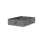 IKEA Bölmeli Kutu Koyu Gri 44x34x11 Cm