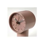 IKEA Bondtolvan Çalar Saat Analog Masa Saati Uçuk Pembe Tiona-4409