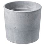 IKEA BOYSENBAR beton saksı açık gri - 10459253
