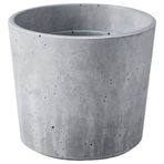 IKEA BOYSENBAR beton saksı açık gri - 90478276