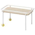IKEA BRANNBOLL tekerlekli sehpa açık dişbudak görünümlü-beyaz - 00586360